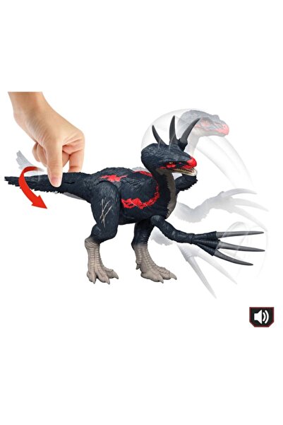 JURASSIC WORLD Figurine Jurassic World Chaos Theory Slash N Roar Therizinosaurus