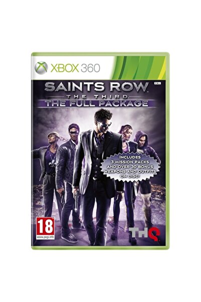 THQ Saints Row The Third The Full Package Xbox360