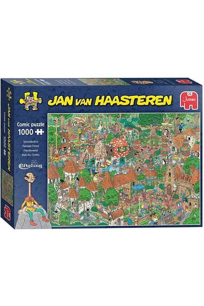 Jumbo Puzzle 1000 de piese - Pădurea de basm, Jan Van Haasteren
