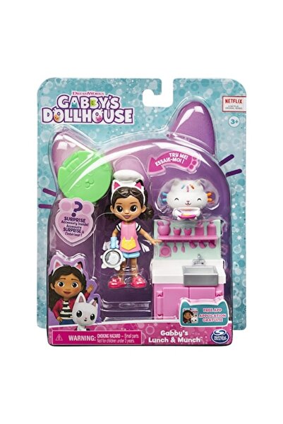 Gabby's Dollhouse - Комплект за игра с обяд и хапване