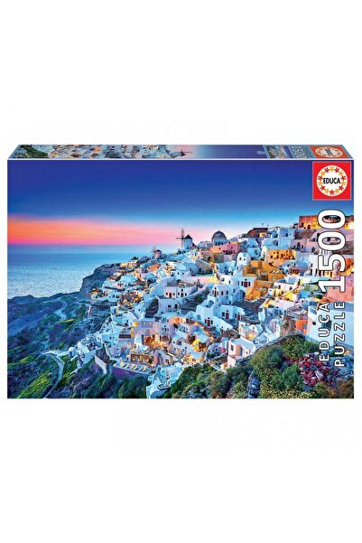 EDUCA Puzzle 1500 Pieces Santorini 19040