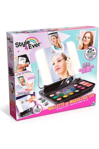 Canal Toys Σετ Μακιγιάζ για Παιδιά, Canal Toys, Style 4 Ever, Καθρέφτης LED, ...