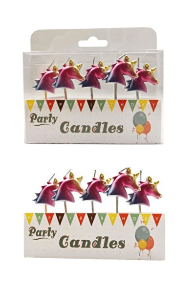 Big Party MUM UNİCORN FİGÜR ASETATLI 5 Lİ