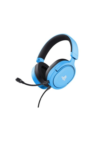 Trust GXT 498B Forta Gaming Wired Headset, Official License for PS5, PS4, Detachable Microphone, 50m