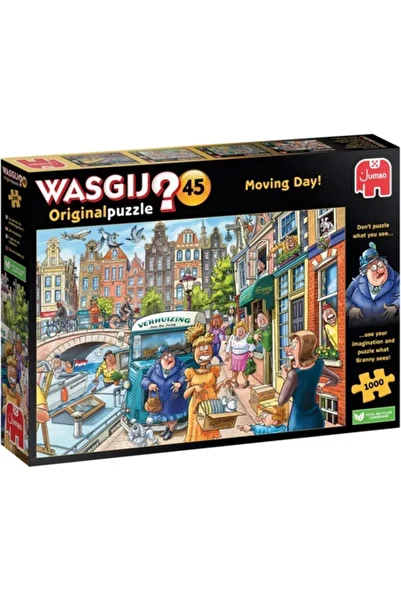 Jumbo Puzzle WASGIJ 45, 1000 pieces, 68x49cm, multicolor
