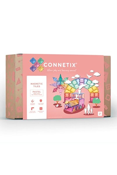 Connetix Construction Set 202 Pieces Pastel Mega Pack AU