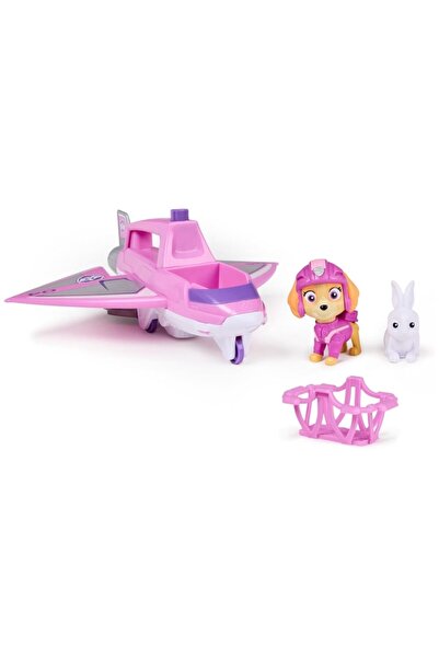 PAW PATROL Skye Rescue Plane, Multicolor, 19x19x7cm, Includes Figurine