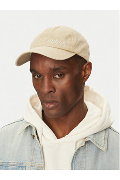 Guess Șapcă de baseball bej pentru bărbați Z5GZ03WO07T