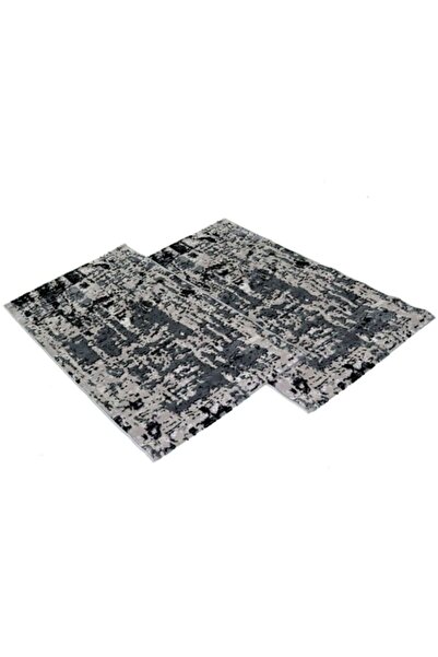 AGORA TEXTİL Set Covor Victoria 2 x 80 x150 cm -0791 gri