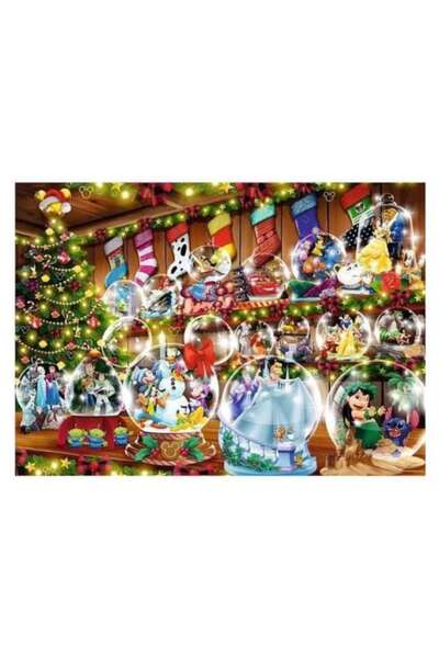 RAVENSBURGER Puzzle 1000 pieces - Disney Snow Globes