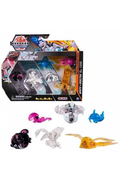 BAKUGAN Set Figurine, Bakugan, Plastic, Multicolor