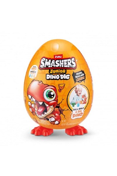 Zuru Surprise Figure in Dinosaur Egg Smashers Junior Dino Dig, T-Rex