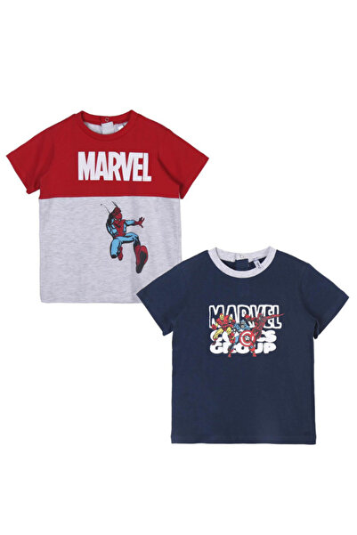 SPIDERMAN Set of two children's t-shirts, 100% cotton, multicolor,