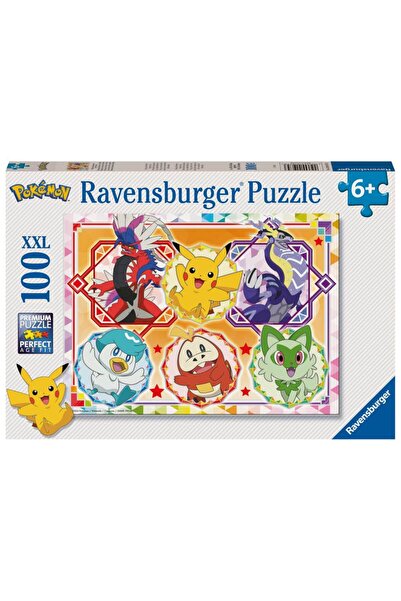 RAVENSBURGER Puzzle XXL - Pokemon, 100 pieces