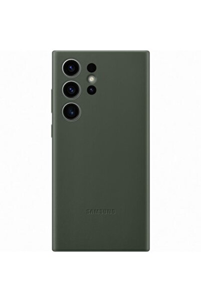 Dali Husă din silicon pentru Samsung Galaxy S23 Ultra, verde închis