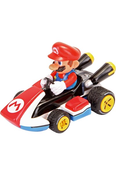 Carrera Pull&Speed Racing Car, Mario Kart 8 - Mario, 5.2 cm