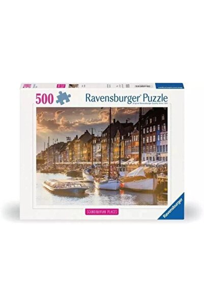 RAVENSBURGER Παζλ 500 Ravensburger, Ηλιοβασίλεμα στην Κοπεγχάγη