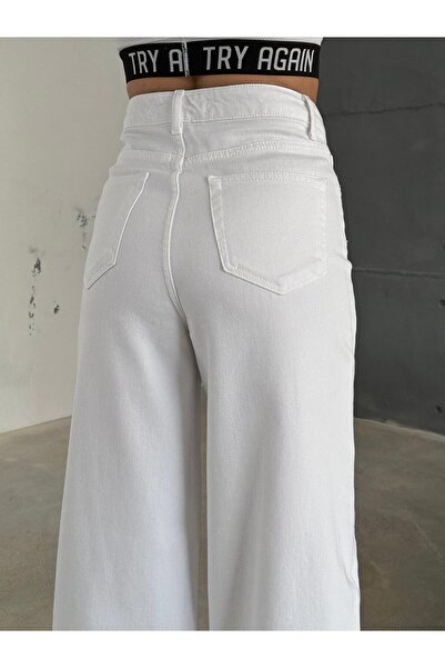 XBELLA DENİM Жіночі білі баггі джинси
