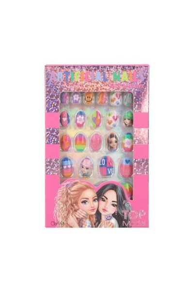 Top Model Set unghii artificiale pentru fetite, Pointed Joy, Top Model