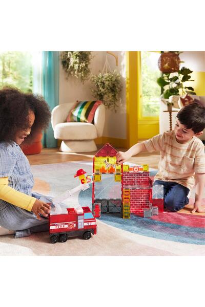 Magna Tiles Magna-Tiles ®   - Fire Station - 50 Pieces