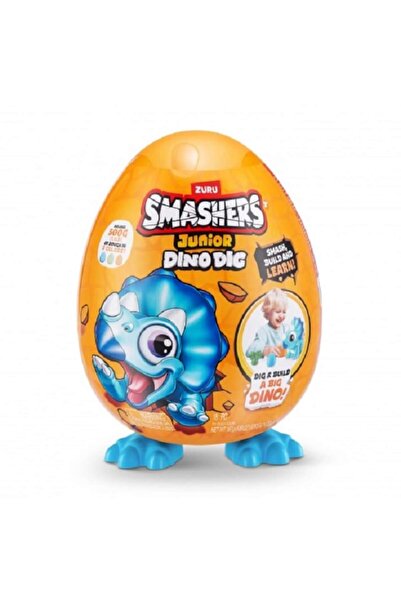 Zuru Surprise Dinosaur Figure in Egg Smashers Junior Dino Dig, Raptor