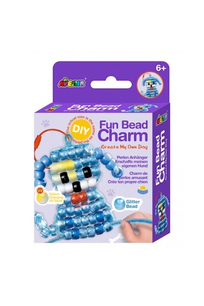 AVENİR Δημιουργικό σετ με διασκεδαστικές χάντρες - Μενταγιόν σκύλου