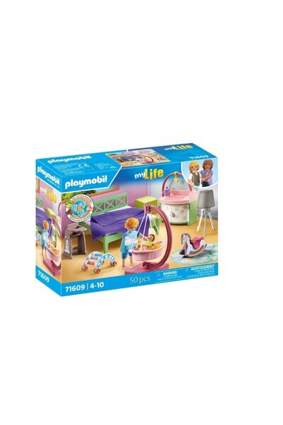 Playmobil Playset - Bedroom with Baby Play Corner