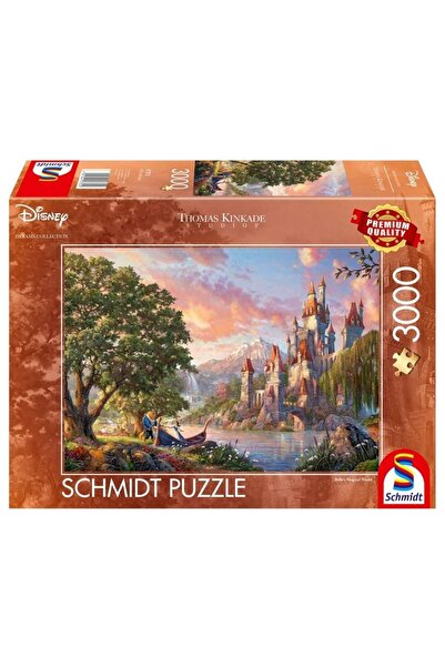 Schmidt Puzzle 3000 dílků - Lumea magica a lui Belle