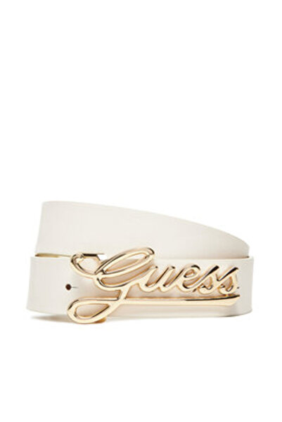 Guess Curea de damă albă BW9250P5335
