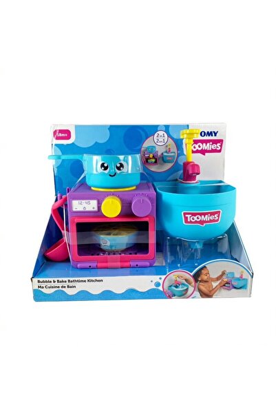 Tomy Bath Toy - Kitchen Set, Toomies Bubble Maker, Multicolor