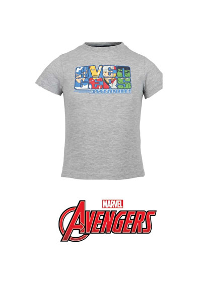 AVENGERS Children's T-shirt, gray, Asemble,