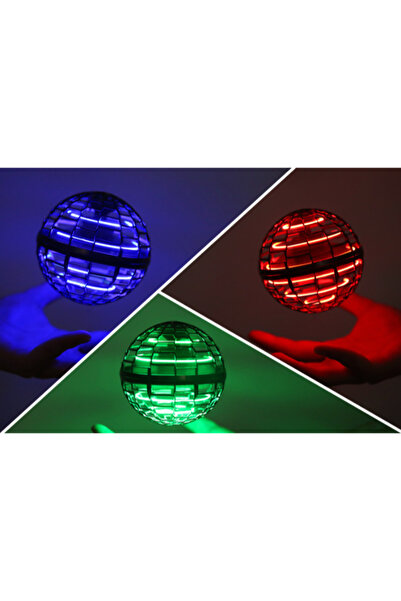 Pop Mart Toy Box Treasures Flying Spinner Programmable LED Lights Ball Toy