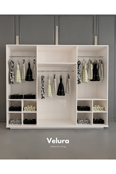 Velura Home & Living Olimpos Modern Aynalı Şifonyer