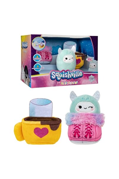 Jazwares Ziua de zăpadă cu accesorii Squishville Plus