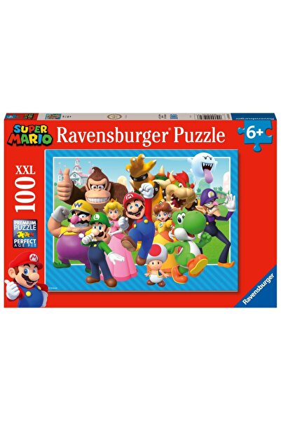 RAVENSBURGER Puzzle XXL - Super Mario Characters, 100 Pieces