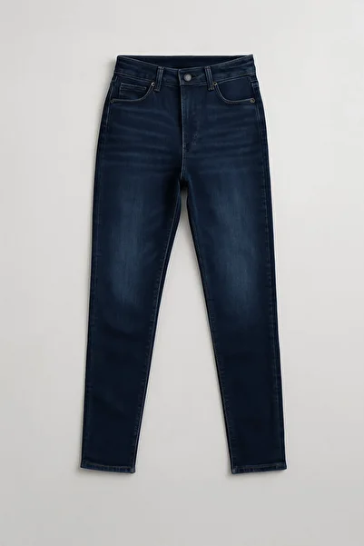 Bluewhite Women's Skinny Fit Lycra Indigo Jean Trousers