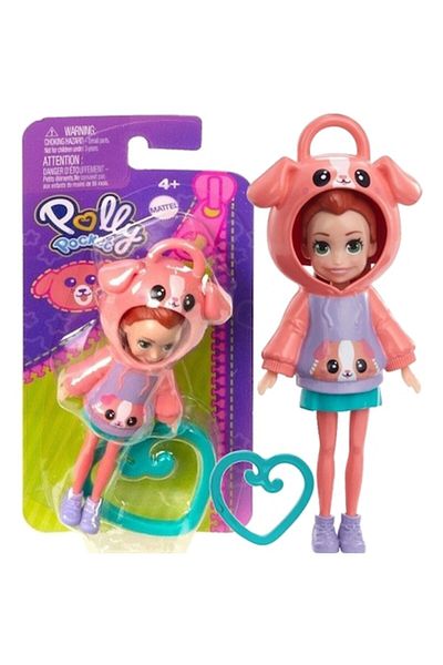 mattel Polly Pocket Figurine, Multicolor, 16.5x7.5x4cm