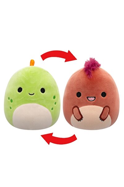 Squishmallows Reversible Plush Toy Squad 20 - Kelly/Seanster, 12 cm