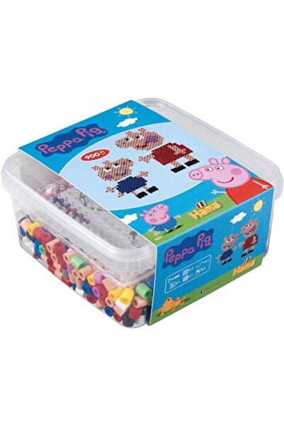 Hama Set de Margele, Maxi Peppa Pig, 900 de Piese