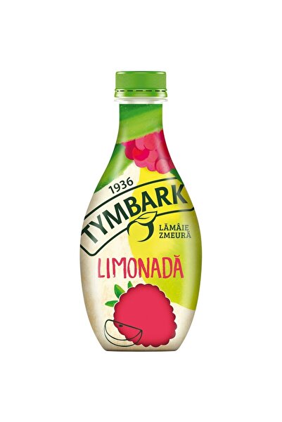 Tymbark Set 12 sticle de limonada cu zmeura, 400ml