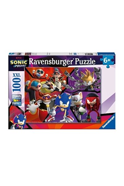 RAVENSBURGER Puzzle Sonic Prime, Ravensburger, 100 pieces, Multicolor