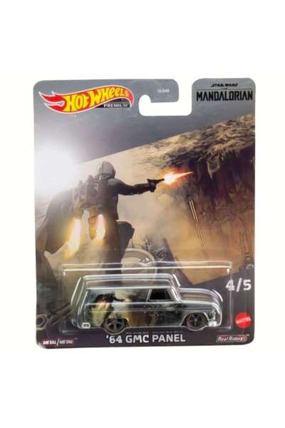 mattel Hot Wheels Star Wars: Mandalorian 64 GMC Panel Toy Car