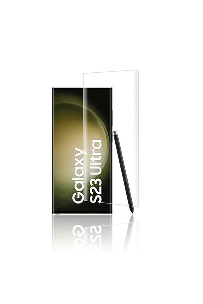 Dali Protective screen cover for Samsung Galaxy S23 Ultra, UV Glue, installation kit included, tempered g