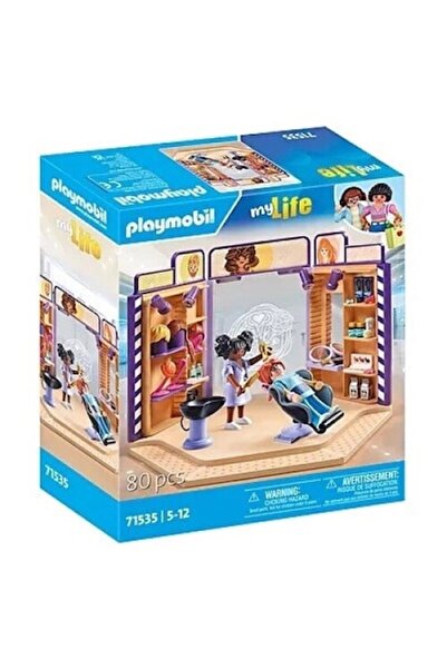 Other Set de constructie Salon de Coafura si Barbershop Playmobil, multicolor, +4 ani