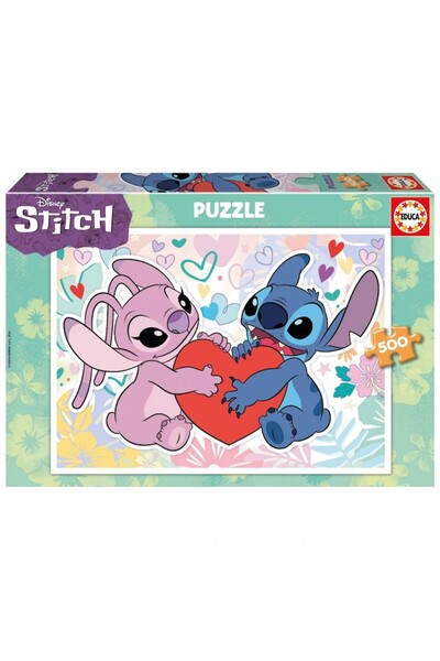 EDUCA Puzzle, Educa, Disney, Stitch, 500 pieces