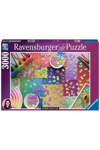 RAVENSBURGER Puzzle - Puzzle-uri peste puzzle-uri, 3000 piese