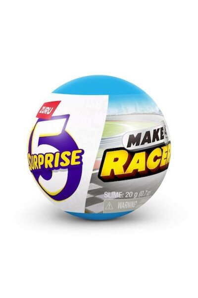 Zuru Set 5 Surprise Make-A-Racer, toy car, multicolor, 10cm