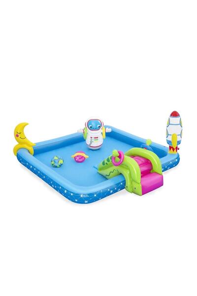 BESTWAY Bestway children's play center, inflatable, made of PVC, astronaut model, with slide, 228...