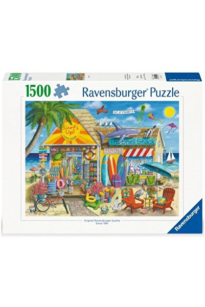 RAVENSBURGER Puzzle - Beach Rental Shop, 1500 Pieces