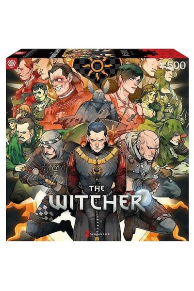 Good Loot Puzzle de joc The Witcher Nilfgaard (500 de piese)